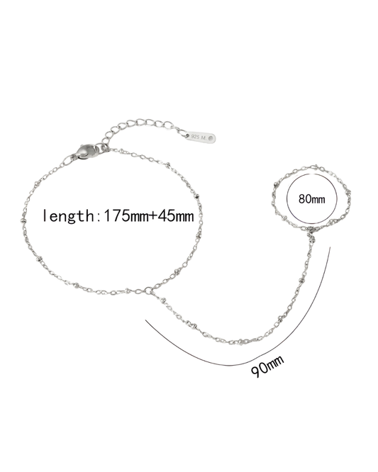 Silver Hand Chain