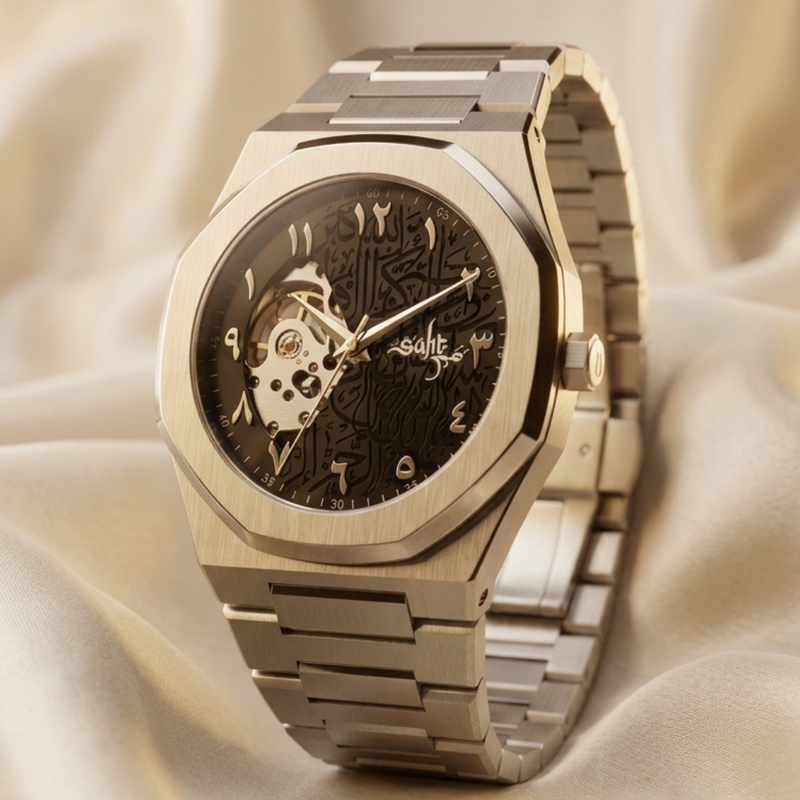 Layl Noir - Arabic Dial Watch
