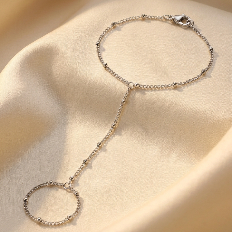 Silver Hand Chain