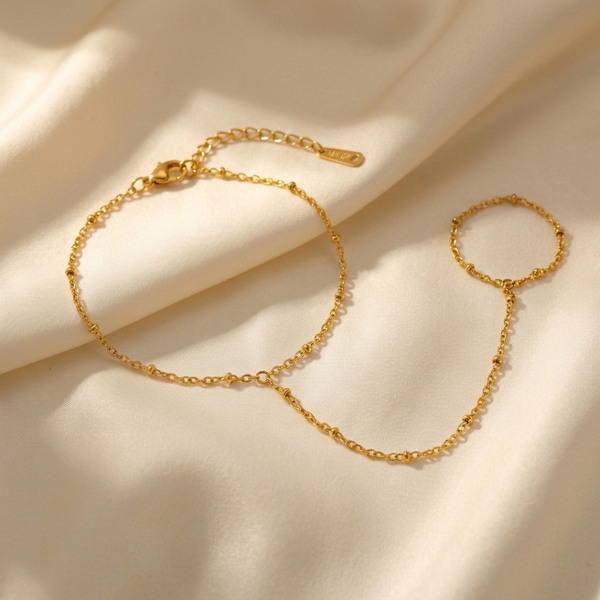 Gold Hand Chain