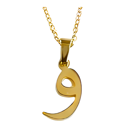 Arabic Single Letter Necklace