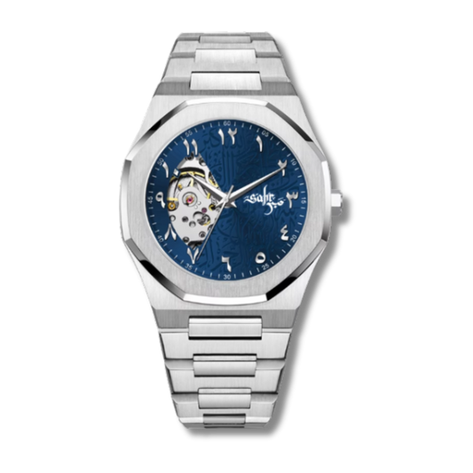 Midnight Blue - Arabic Dial Watch
