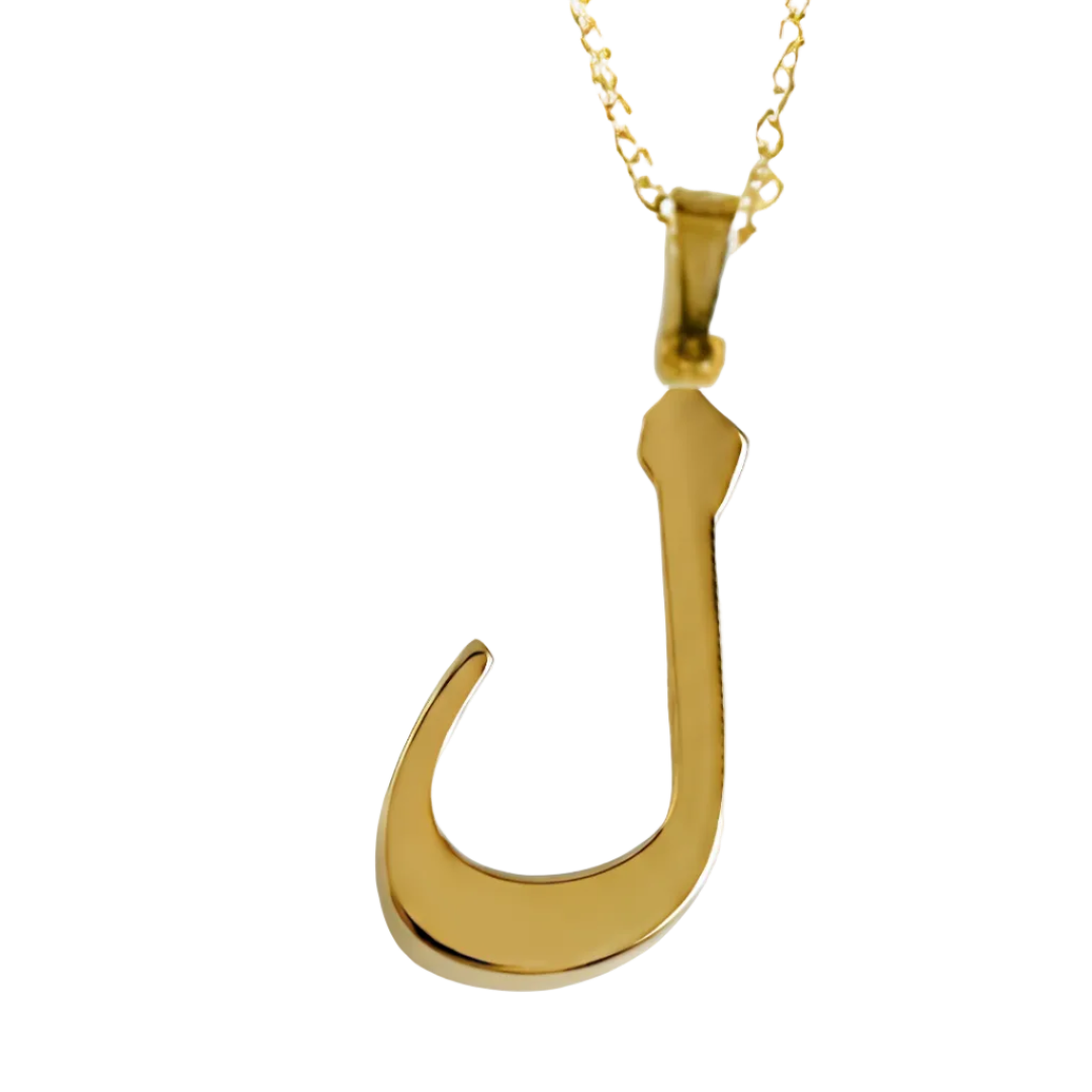 Arabic Single Letter Necklace