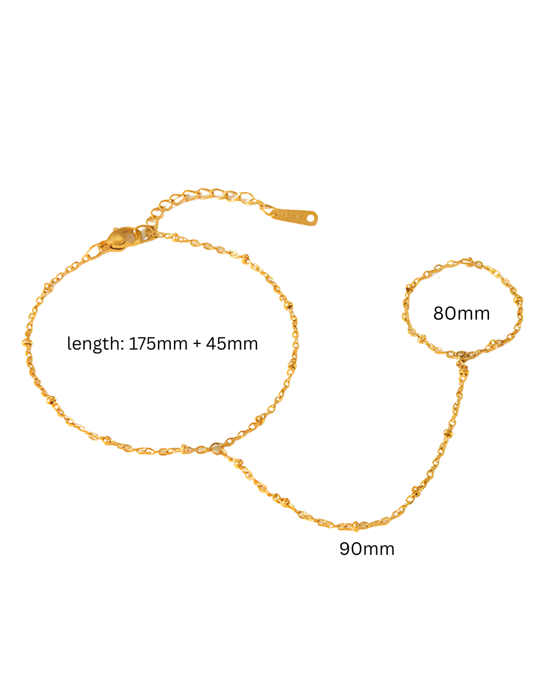 Gold Hand Chain