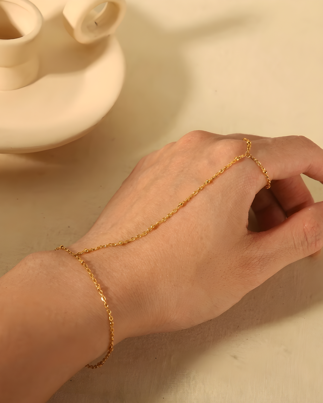 Gold Hand Chain