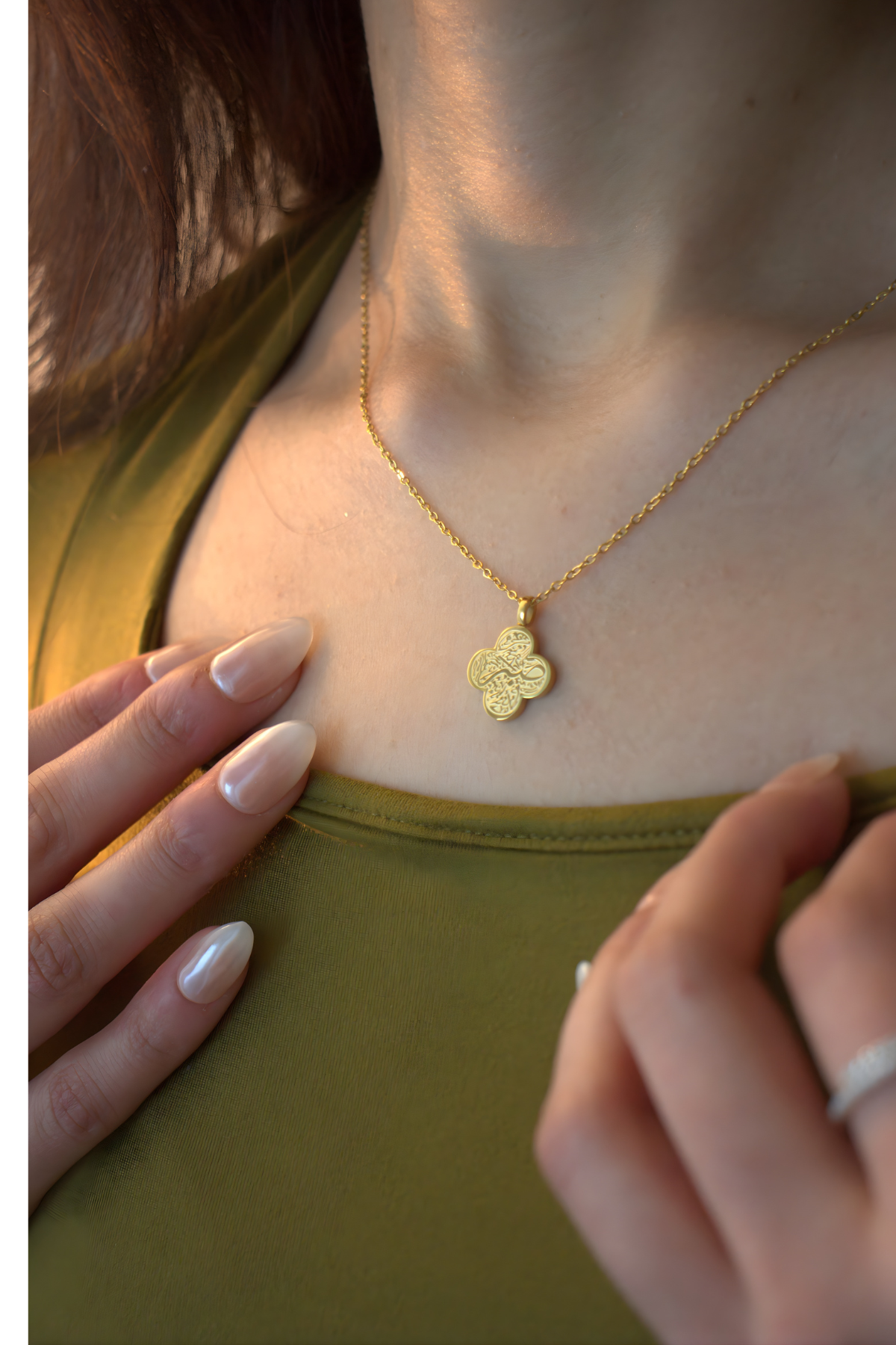 Sabr Clover Necklace