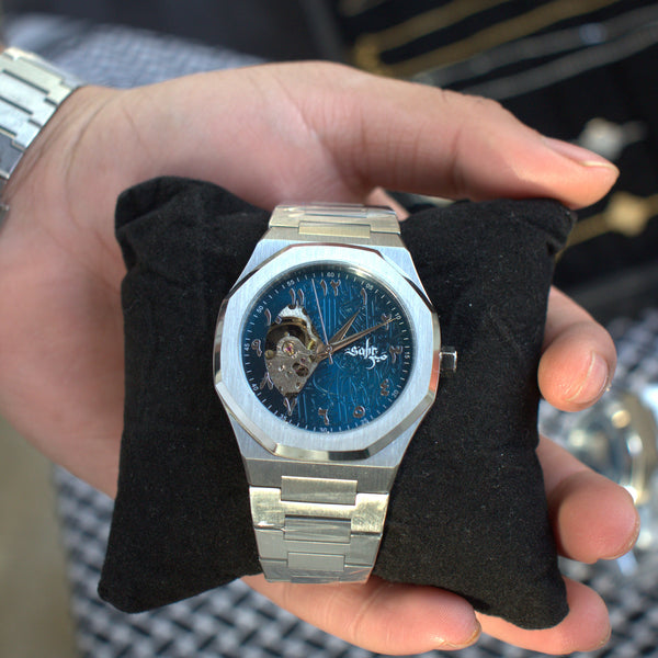 Midnight Blue - Arabic Dial Watch