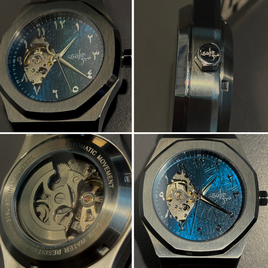 Midnight Blue - Arabic Dial Watch