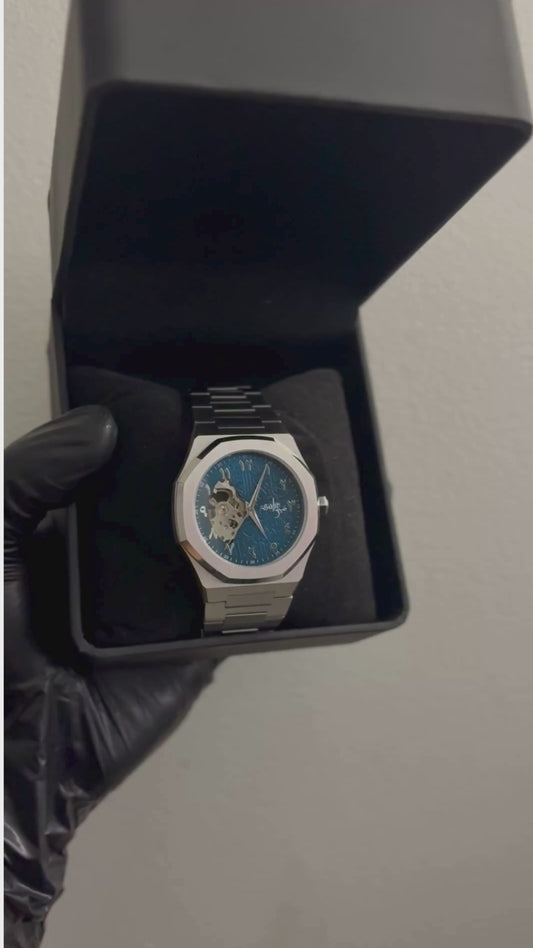 Midnight Blue - Arabic Dial Watch